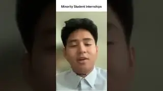 Minority Student Internships #shorts