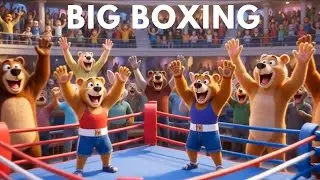 Leo the Big Cat Boxer V/S Panda 🥊🐱 | Fun Kids Boxing Story | Motivational Animated Story