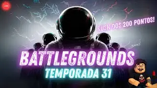 BATTLEGROUNDS - SEASON 31! RUMO AOS 200 PONTOS 😎😎 | LIVE | Marvel Contest of Champions