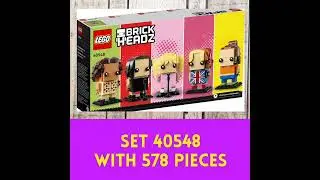 NEW LEGO Spice Girls Brick Headz set - Coming March 1st #shorts