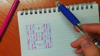 АСМР - Решаем судоку.  Тихий голос/шёпот
