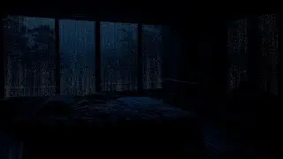 Ease Anxiety and Sleep Better | Soft Calming Rain Sounds for Deep Restful Sleep Tonight Peacefully