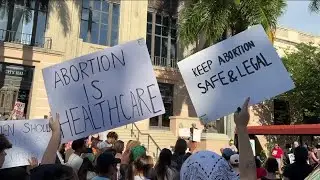 Abortion rights advocates, leaders address Florida abortion law ruling