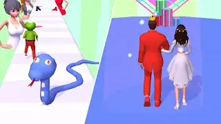 FrogPrince Rush🐸👸👰&zwj;♀️ Gameplay Walkthrough Part - 05 (iOS,Android) All levels
