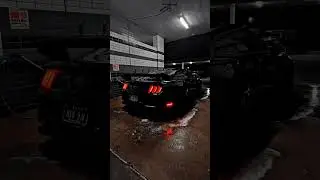 She looks good when she's clean #mustang #carwash #fyp #satisfying #detailing #mustanglife