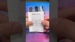 Unboxing BOYA Wireless Lavalier Lapel Microphone #boya #microphone #wireless #travel #vlog