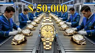 Inside Rolex&rsquo;s Modern Gold Factory: From Solid Gold Bar to a $50,000 Watch