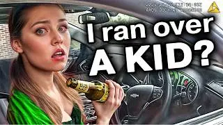 When Drunk Drivers Realize They Ran Over People