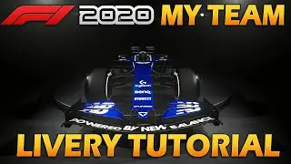 F1 2020 РУКОВОДСТВО ПО СОЗДАНИЮ ЛИВЕРИИ ДЛЯ МОЕЙ КОМАНДЫ!!!!!