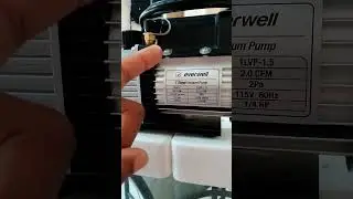 Bomba de Vac&iacute;o 2CFM, Everwell, casi 1 a&ntilde;o de uso continuo.