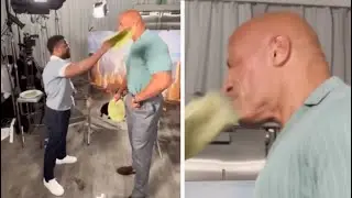 Kevin Hart 'Slap the S--- Out' of The Rock in Hilarious Tortilla Challenge