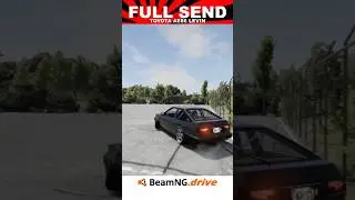 JUST SEND IT #drift #toyota #beamngdrive