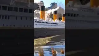 largest scale RC Titanic #rcmodel #rc #scalerc #rcships #titanic