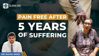 Severe Knee Pain to Walking Free | Robotic Knee Replacement Surgery | Case Study | Dr Rahul Modi