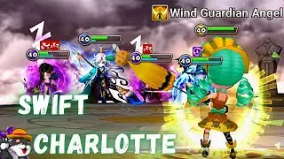 The Power Of Charlotte (Wind Occult Girl) In RTA | Summoners War