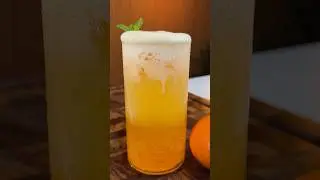 Refreshing orange 🍊 mocktail | Summer drink #shorts