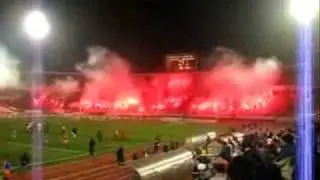 Ultras Slavia Praha - PYROSHOWS