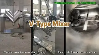 Hot-Sale V-Type Mixer | V-Blender for Powder and Granule Mixing -  #v-blender #v-typemixer