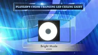 PlanLED's Color Changing LED Ceiling Light(Demo)