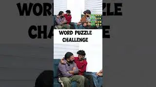 WORD PUZZLE CHALLENGE🤣
