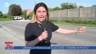 Treviso, agente ubriaco travolge e uccide un 17enne sullo scooter - La vita in diretta 10/05/2022