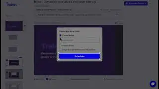 How to customise your video's intro slide with your own image and video?
