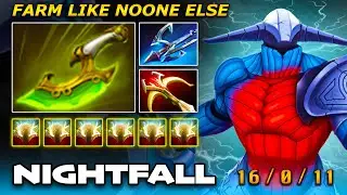 Nightfall SVEN [S-Tier CARRY 7.35d] - Full Gameplay Dota Class