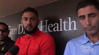 Fernando Tatis press conference on PED suspension, apology to fans & teammates & surgery decision