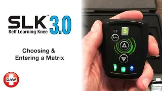 Choosing & Entering a Matrix of the SLK&trade; 3.0