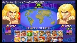 Super Street Fighter dz.fighter1 vs OverTheGun