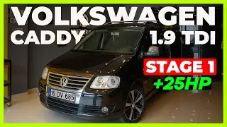 Caddy 1.9 TDI Stage 1 | +25 HP Performans & S&uuml;r&uuml;c&uuml; Reaksiyonu! 🚀