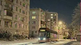 Waiting for a Tram in -21&deg;C | Doomer Ambience | 1 Hour Winter VHS
