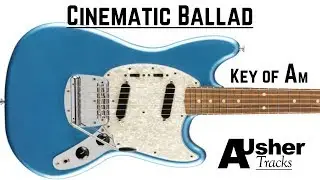 Cinematic Ballad in A minor | Guitar Backing Track