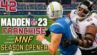 Opening Regular Season In Prime Time Game Against Chargers Madden 23 Franchise Atlanta Falcons Ep 42