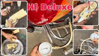 Hero HF deluxe bs6 when the engine cools down the bike goes missing￼