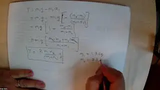 Atwood Machine Problem