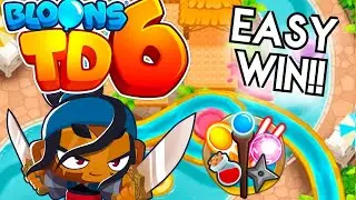 How to Beat Water Park on Magic Monkey's Only! (No Monkey Knowledge) Bloons TD 6