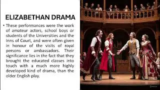 Brief Introduction Of Elizabethan Drama 