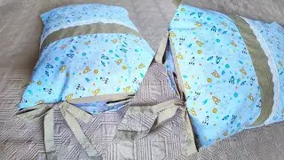 Como fazer uma fronha com la&ccedil;os e muito estilosa 