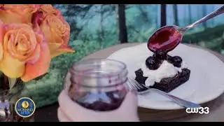 The Rose Table Cookbook Interview + Cherry Sauce Recipe on CW33