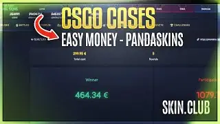 EASY 464 Euros in Case Battles !! - PandaSkins