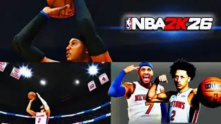 Its OLD vs NEW on NBA 2K26 | MELO VS CADE | KNICKS VS PISTONS
