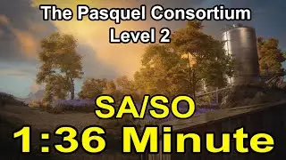 Hitman 3 WoA The Pasquel Consortium Escalation Level 2 SA/SO 1:36 Minute - Le Consortium De Pasquel