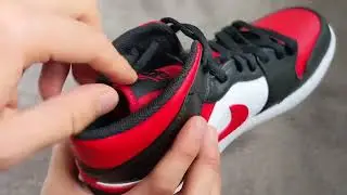 Jordan 1 Mid Bred Toe - Unboxing and Up Close
