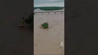 नारायणी नदि नेपाल | Biggesst flood in Narayani river nepal dangerous situation #staysafe