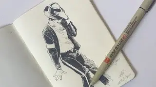 Drawing Michael Jackson