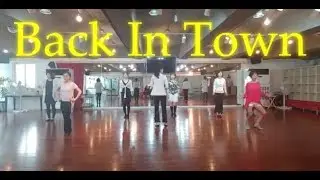 Back In Town Linedance(demo&count)