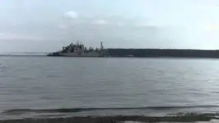 Sherry Davis battleship on Kala Point Beach.