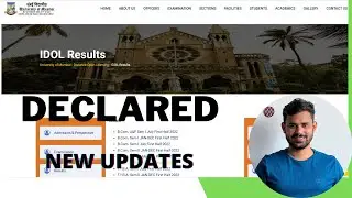 IDOL Mumbai University Results declared FYBCOM FYBA