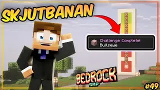TESTAR MAMMAS SKJUTBANA I MINECRAFT - BEDROCK SMP - S2 | #49